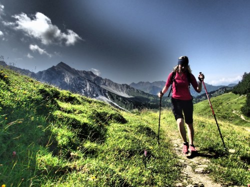 Po pár dnech v Alpách jako doma :-)