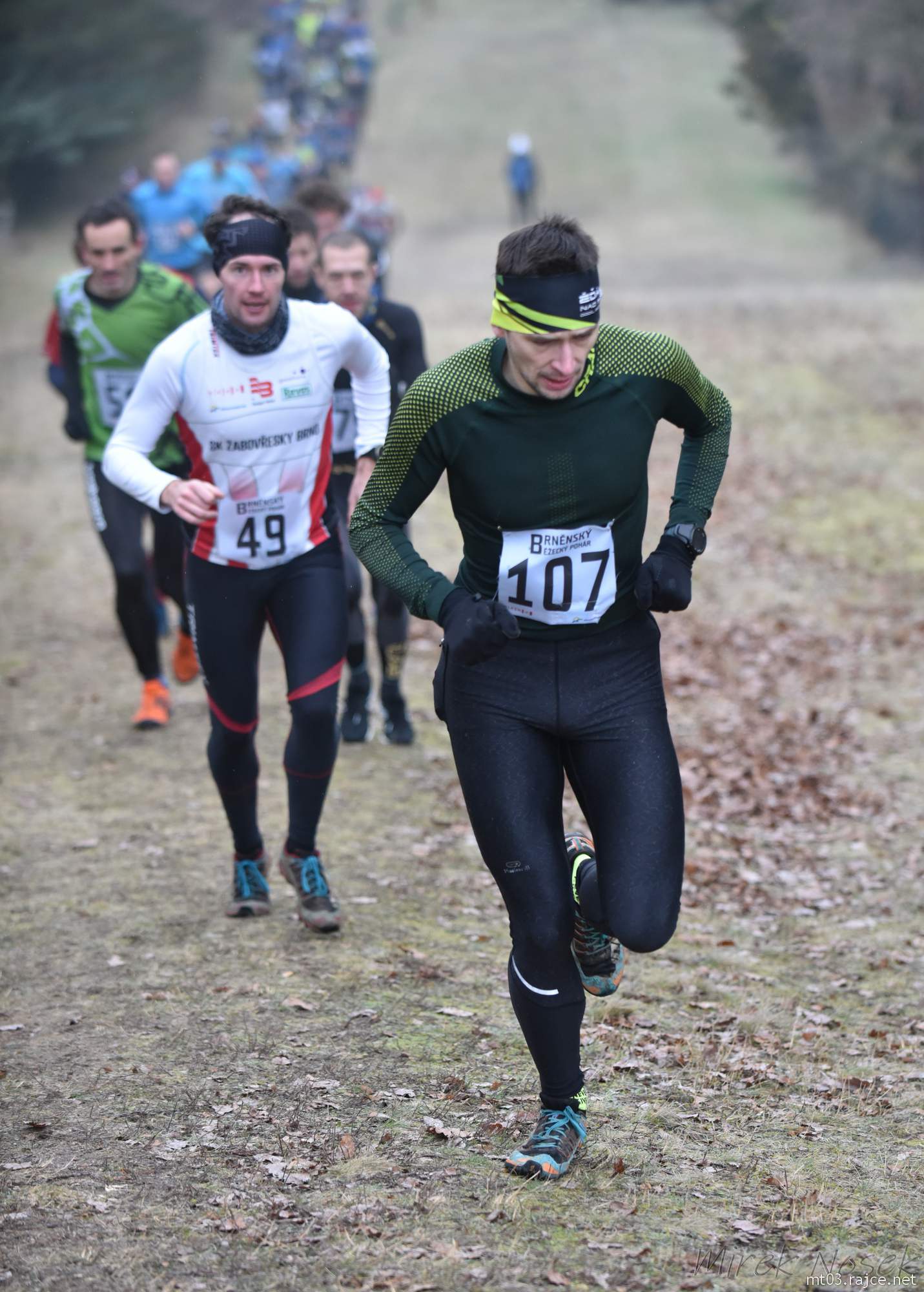 Cross country running race