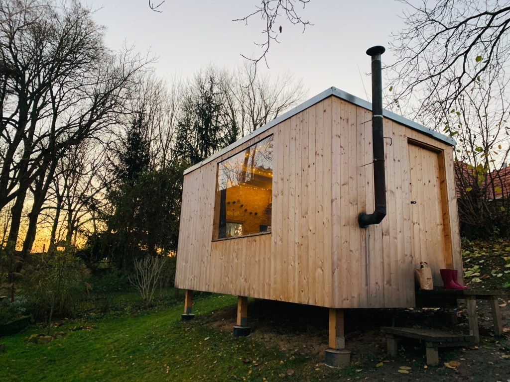 Living in tiny house